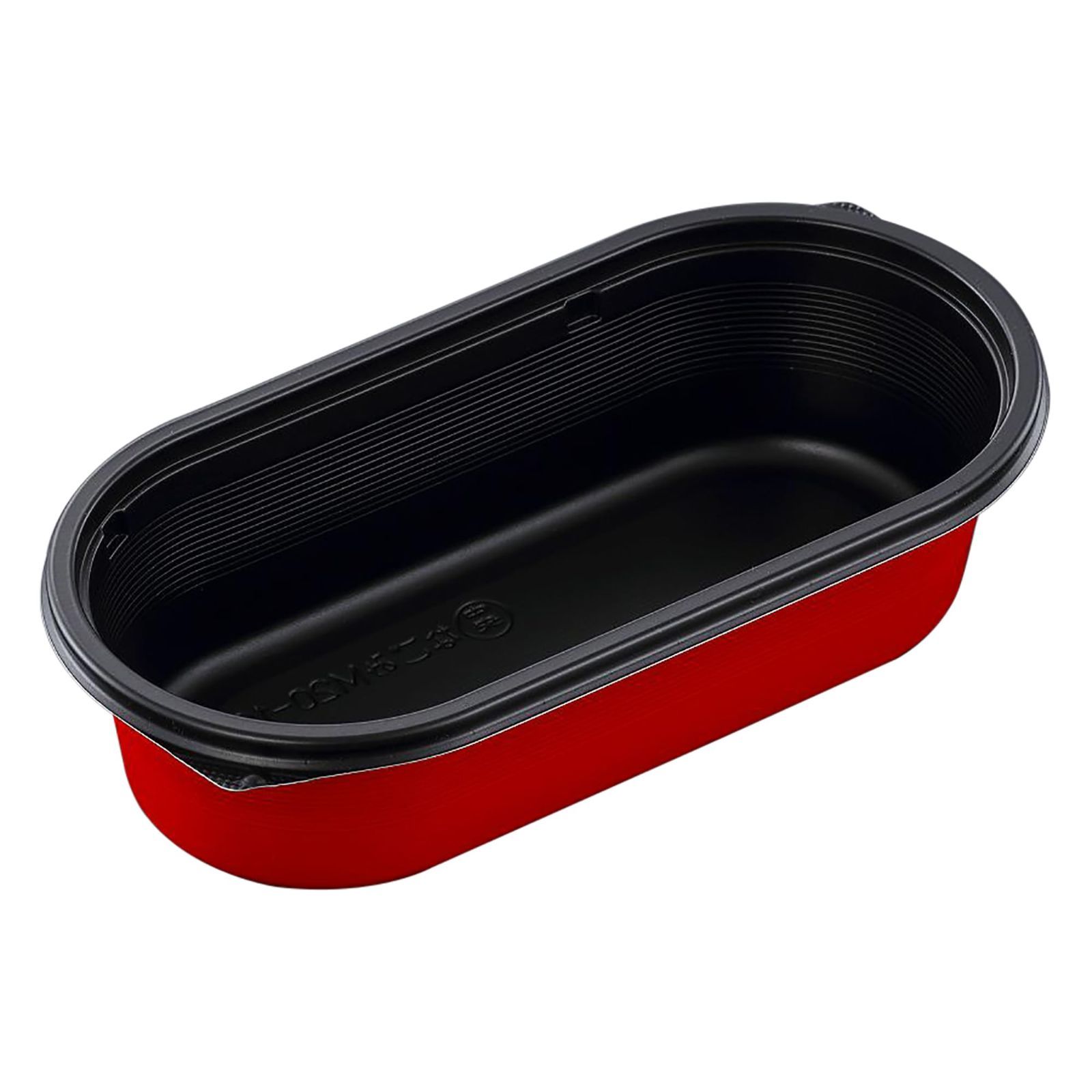 M20-10 BK-R CTなごみ 使い捨て容器 身 50枚入サイズ 約19.9×10.1×4.9cm 中央化学