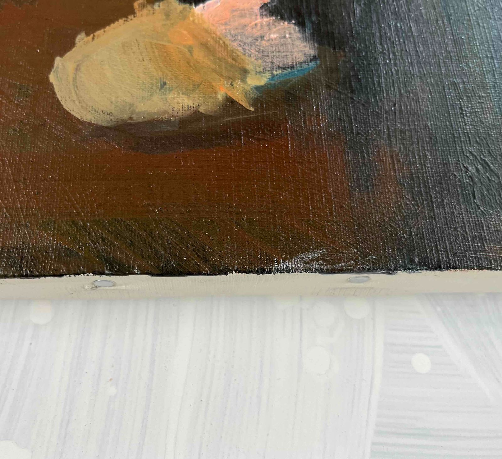 油彩画