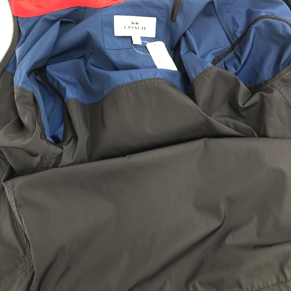 未使用品 COACH コーチ ジップアップナイロン ジャケット サイズ:XS 