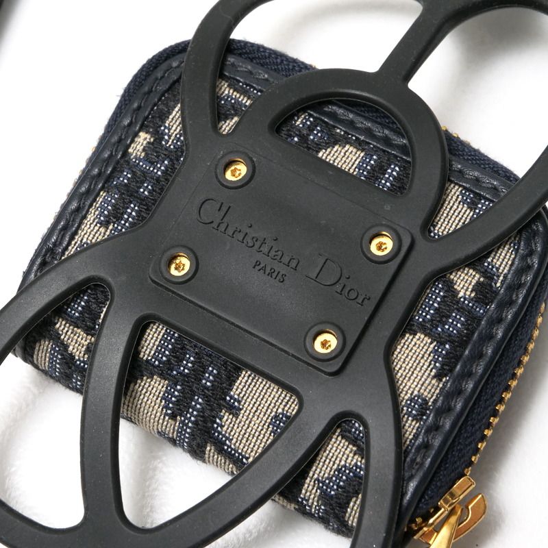 Christian Dior - ■美品■Christian Dior クリスチャンディオール ポーチ 30 モンテーニュ オブリーク CDロゴ テックホルダー フォンホルダー ジャガード イタリア製 ブランド古着【中古】20240815/RA0873 □美品□Christian Dior クリスチャンディオール ポーチ 30