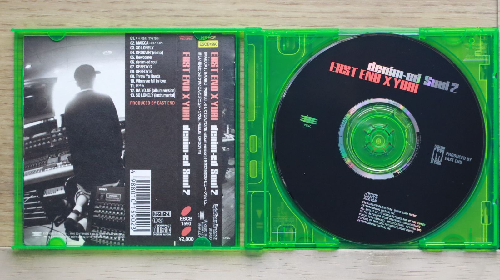 国内盤CD☆イーストエンド×ユリ/EAST END×YURI□ Denim-ed Soul 2