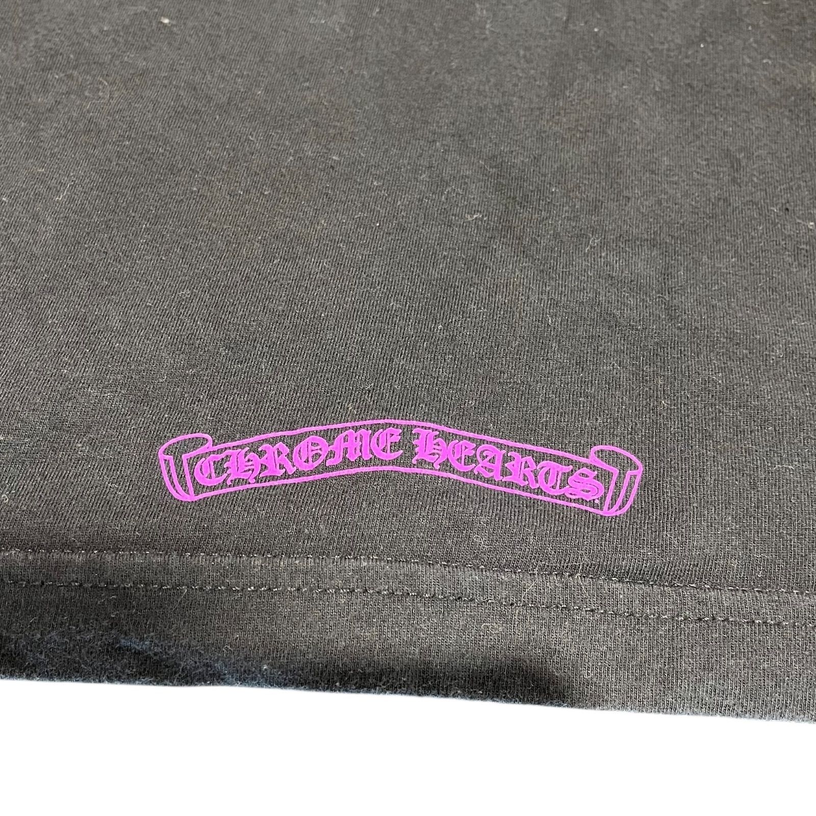  CHROME HEARTS クロムハーツ スクリプト ロングTシャツ XL 長袖 Tシャツ カットソー