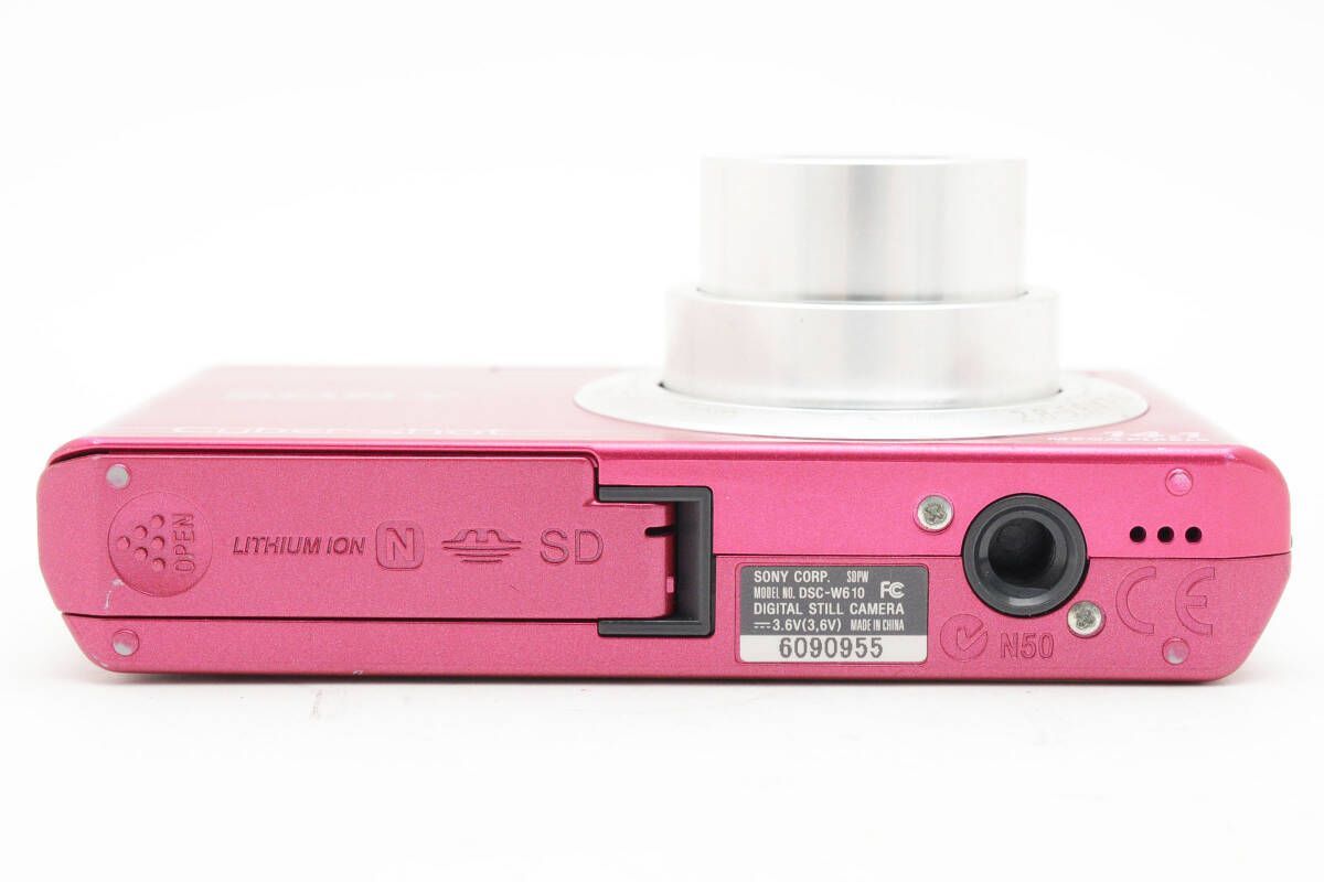 カメラ ☆良品☆ ソニー SONY Cyber-shot DSC-W610 ピンク コンパクト