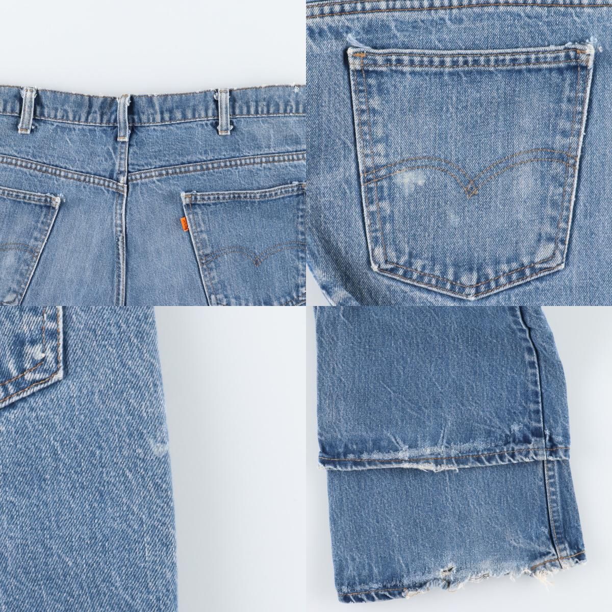 ビッグサイズ 70年代 リーバイス Levi's 646-0217 66後期 オレンジタブ ベルボトムジーンズ デニムパンツ メンズw40 ヴィンテージ /eaa361894