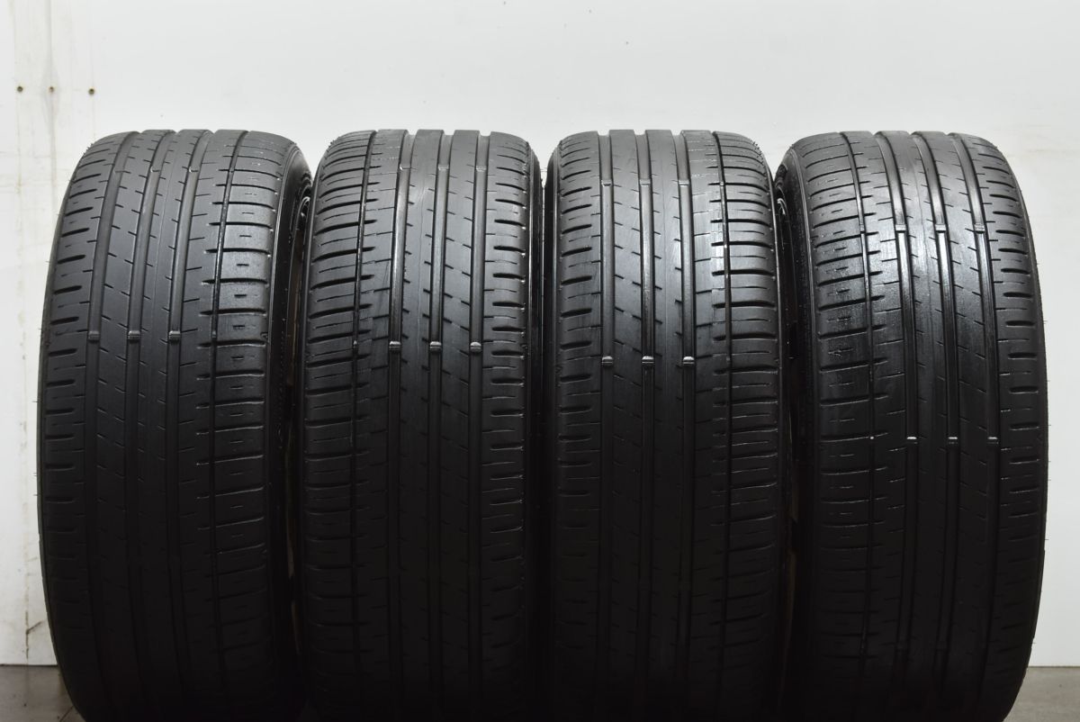 バリ溝 美品】ESTROSA 15in 4.5J +38 PCD100 ダンロップ ウィンター 