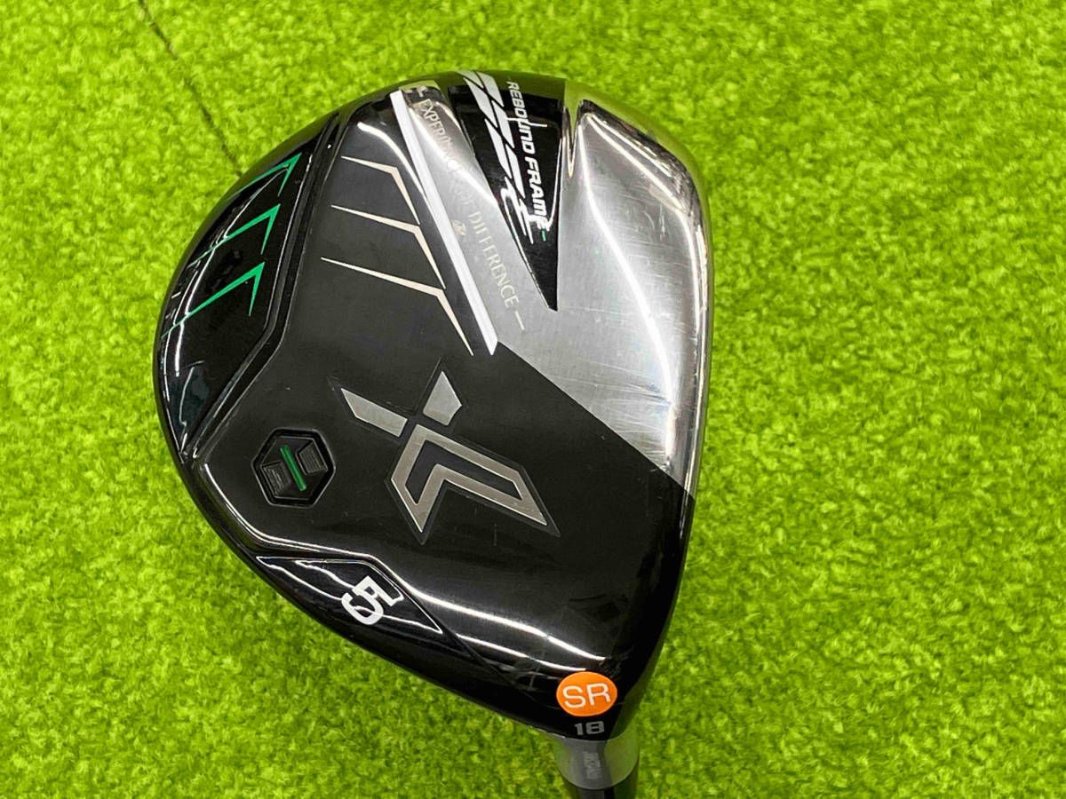 フェアウェイ DUNLOP X-EKS Miyazaki AX-II SR 18（5番）ヘッドカバーあり 付属品なし ダンロップ