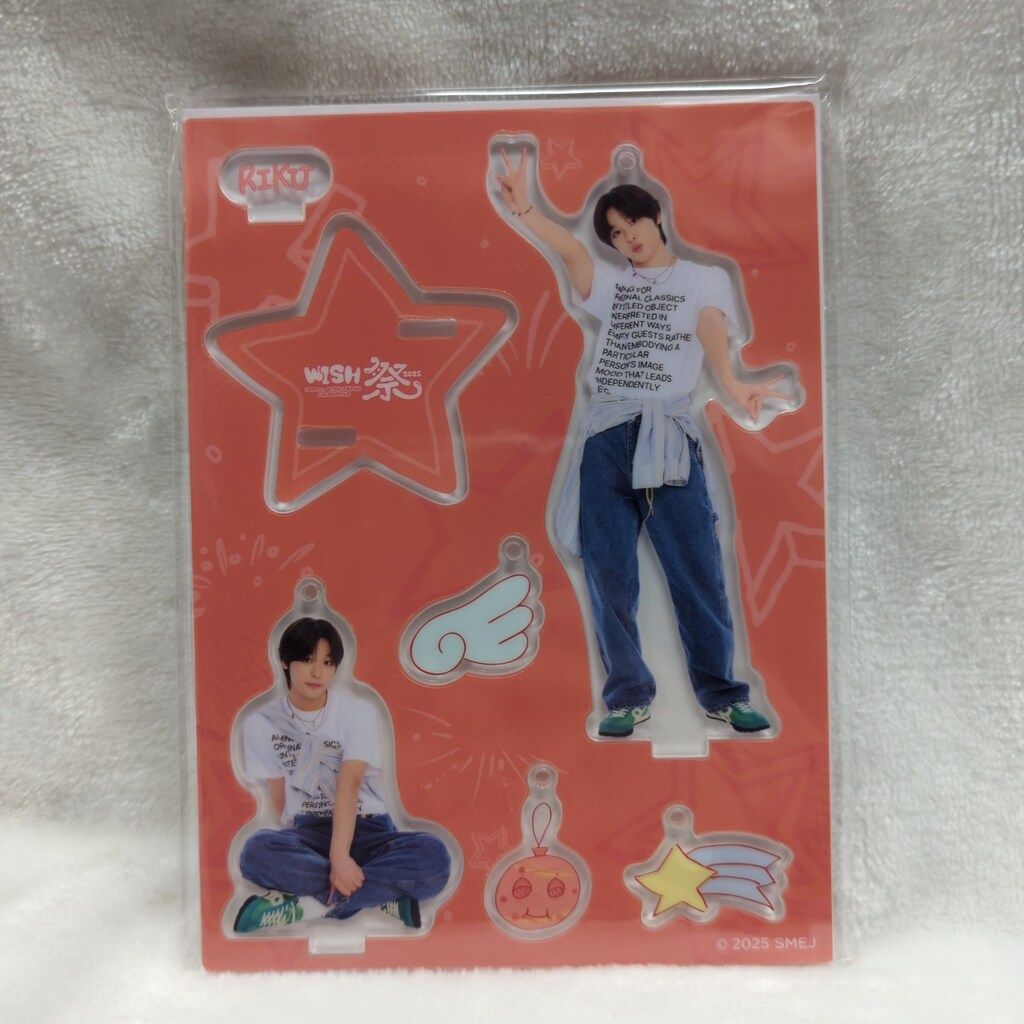 NCT WISH 日本　ツアー LOG in アクスタ　アクキー リク NCT WISH ツアー LOG in リク アクキー アクリルキーホルダー