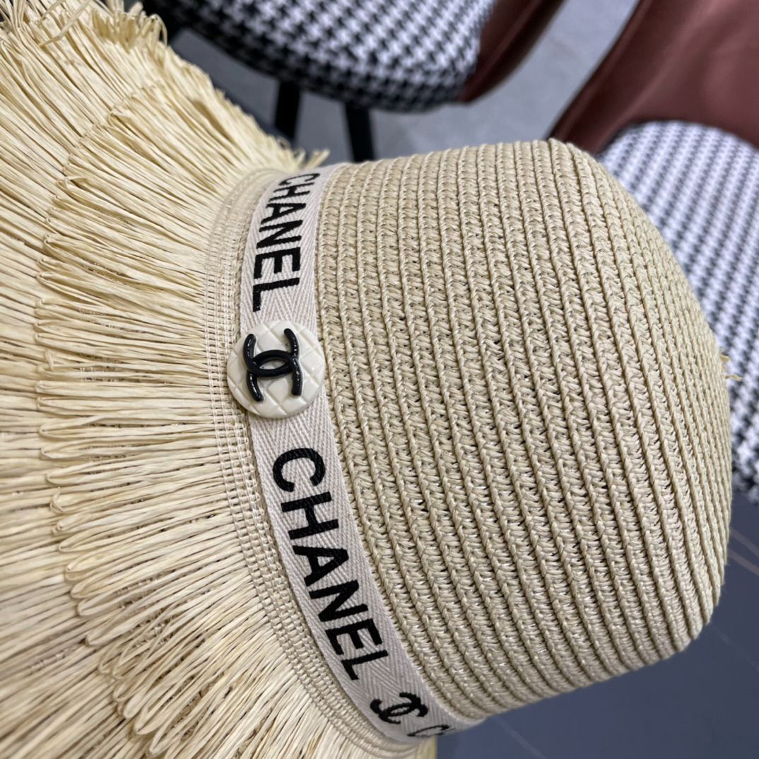 CHANEL 麦わら帽子 今日特価】CHANEL 2025 新 麦わら リゾート帽-3 - メルカリ