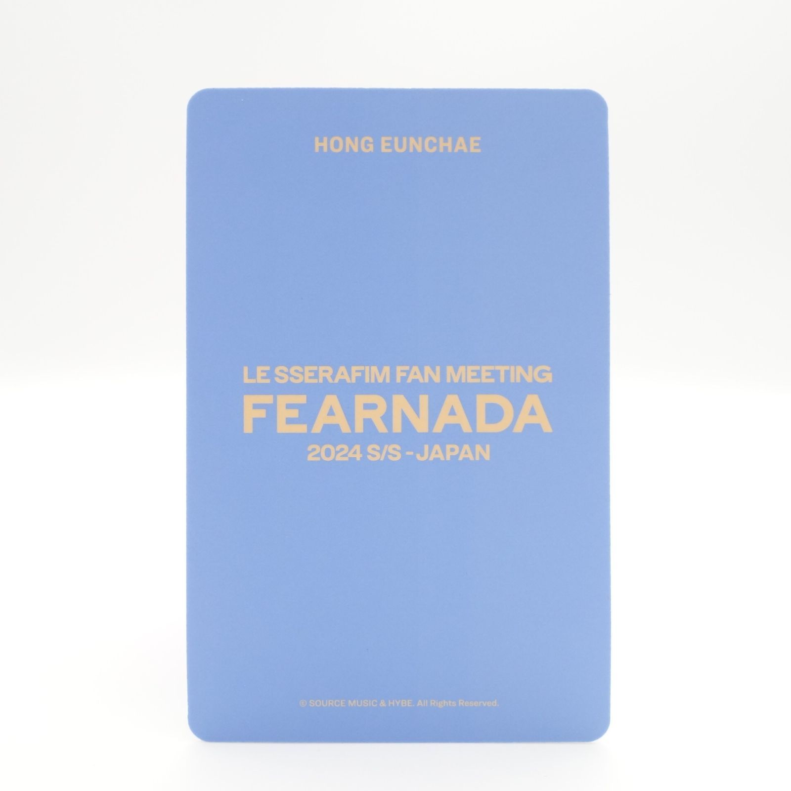 ルセラ トレカ ファンミ フーディ特典 ペンミ ソウル LE SSERAFIM - ルセラフィム チェウォン FEARNADA