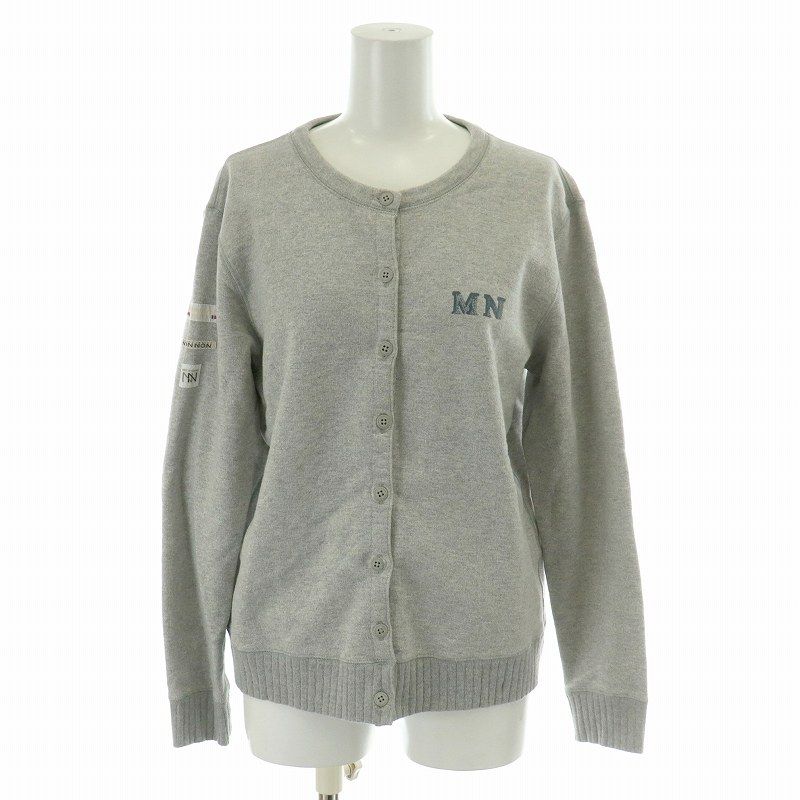 Mademoiselle NON NON グレー カーディガン マドモアゼルノンノン mademoiselle NON NON 近年モデル スウェット
