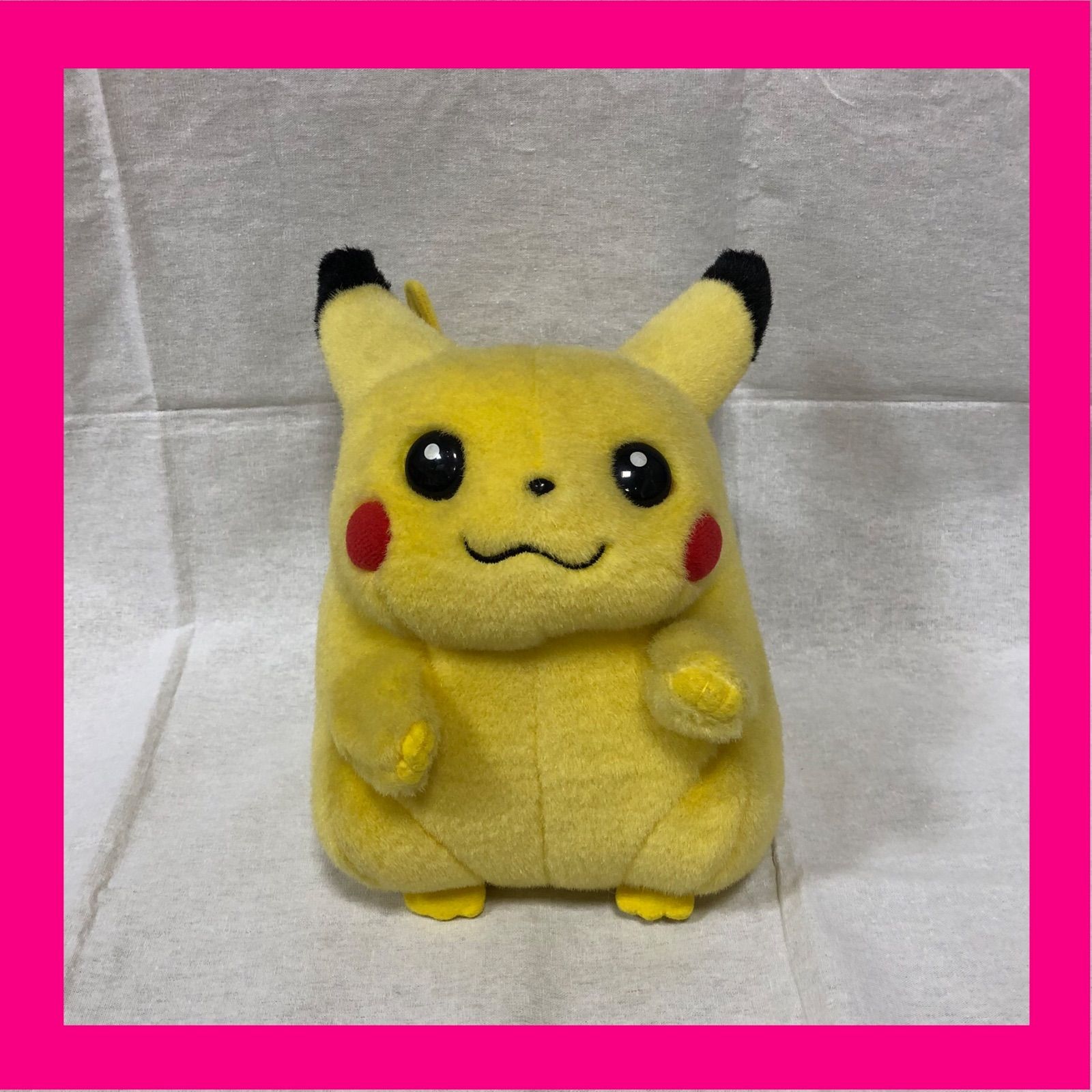 ピカチュウ　初期　ぬいぐるみ　TOMY