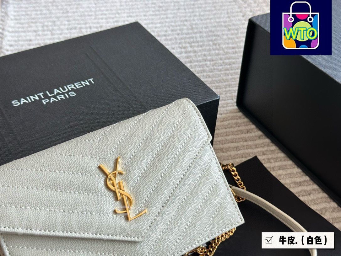 今日 YSL WOC Envelope Bag イエスエルエス ウオック エンベロープ バッグ| 送料無料 在庫 価格-WTO輸入2