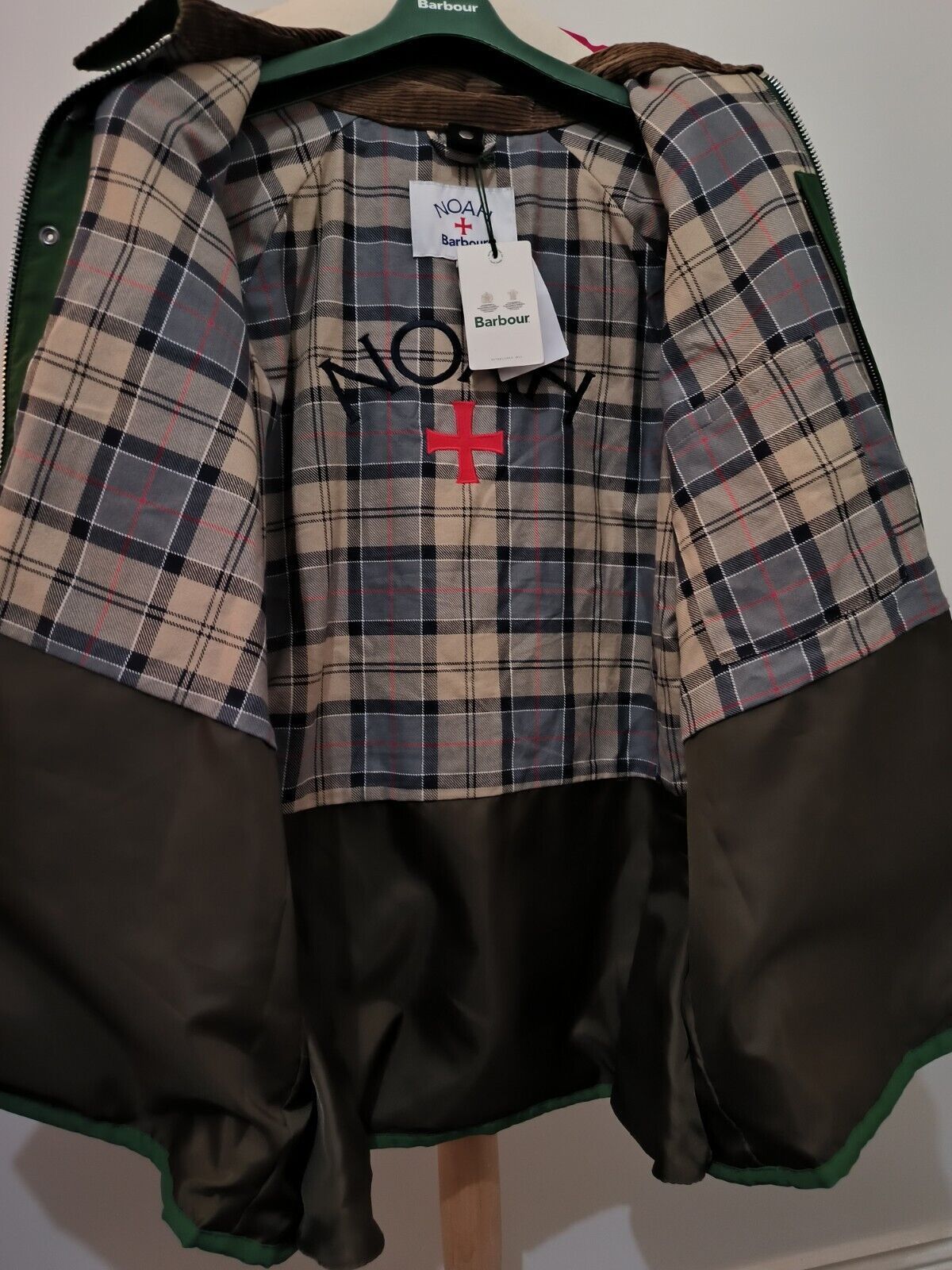 ☆ノア×バブアーコラボ☆ NOAH BARBOUR 60/40 Bedale Jacket With 