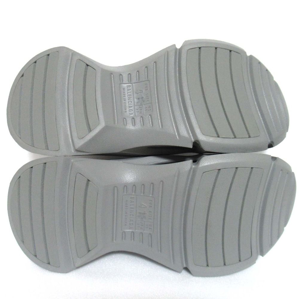 未使用 BALENCIAGA バレンシアガ MOLD CLOSED モールドクローズド ラバーサンダル シューズ 692595 27cm グレー メンズ 古着 中古 USED 未使用 BALENCIAGA バレンシアガ MOLD CLOSED モールドクローズド
