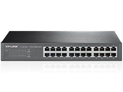 TP LINK スイッチングハブ 24ポート 10 100 1000 Mbps Giga対応 5年保証 金属筺体 TL SG 1024 D