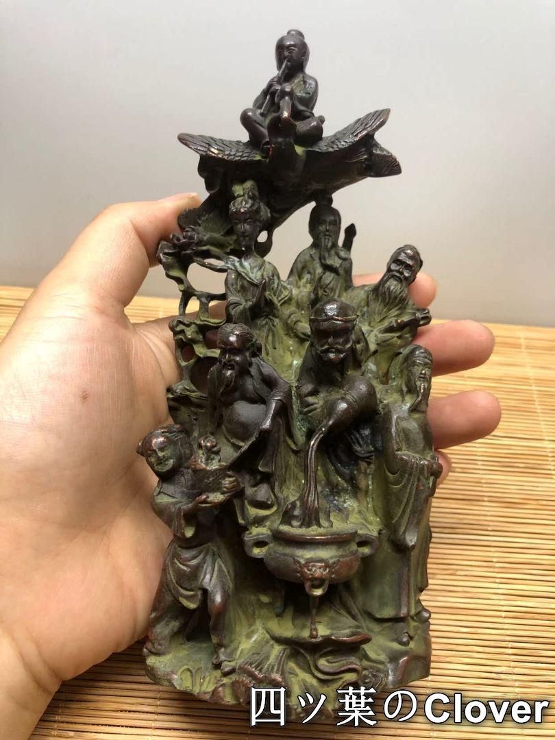 銅 細工 八仙過海銅像 居宅 風水 開運 招財 装飾品 工芸品 置物 銅 細工 八仙過海銅像 居宅 風水 開運 招財 装飾品 工芸品 置物 - メルカリ