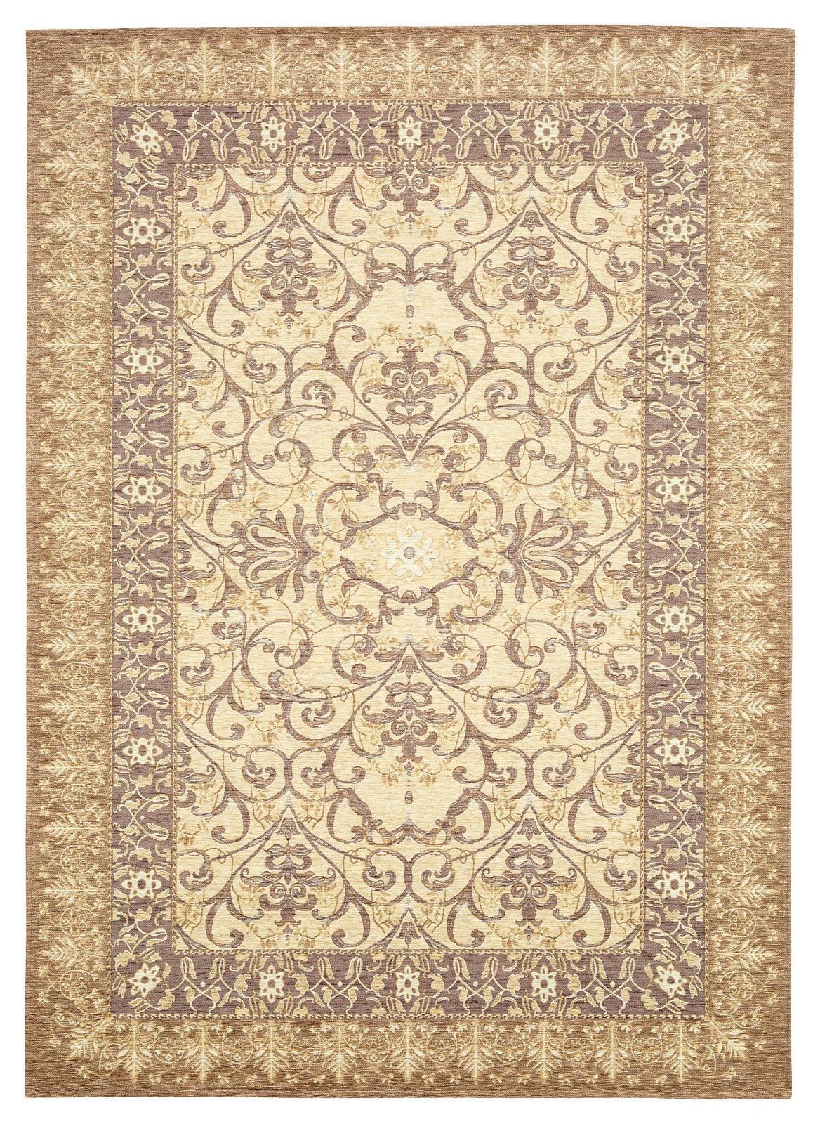 【人気商品】155×230cm ブロンズ ゴブラン織 カーペット ユエ スミノエ