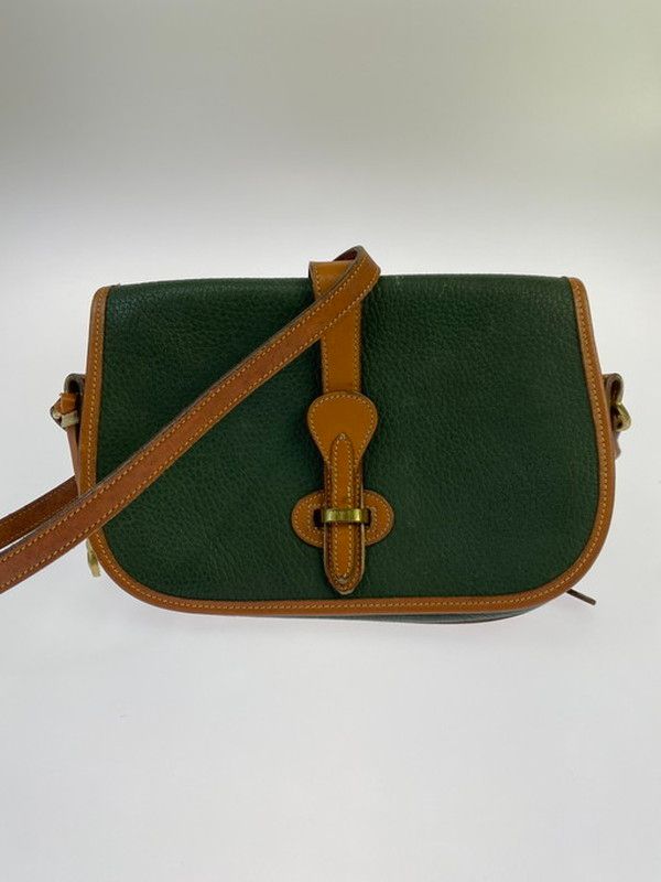 DOONEY - BOURKE SHOULDERBAG ドゥーニーアンドバーク レザー ショルダーバッグ カバン ブラウン|グリーン メンズ|レディース 188-250416-yn-14-min