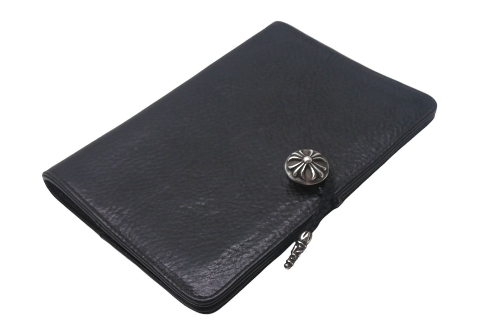 CHROME HEARTS クロムハーツ アジェンダ レザー 手帳カバー