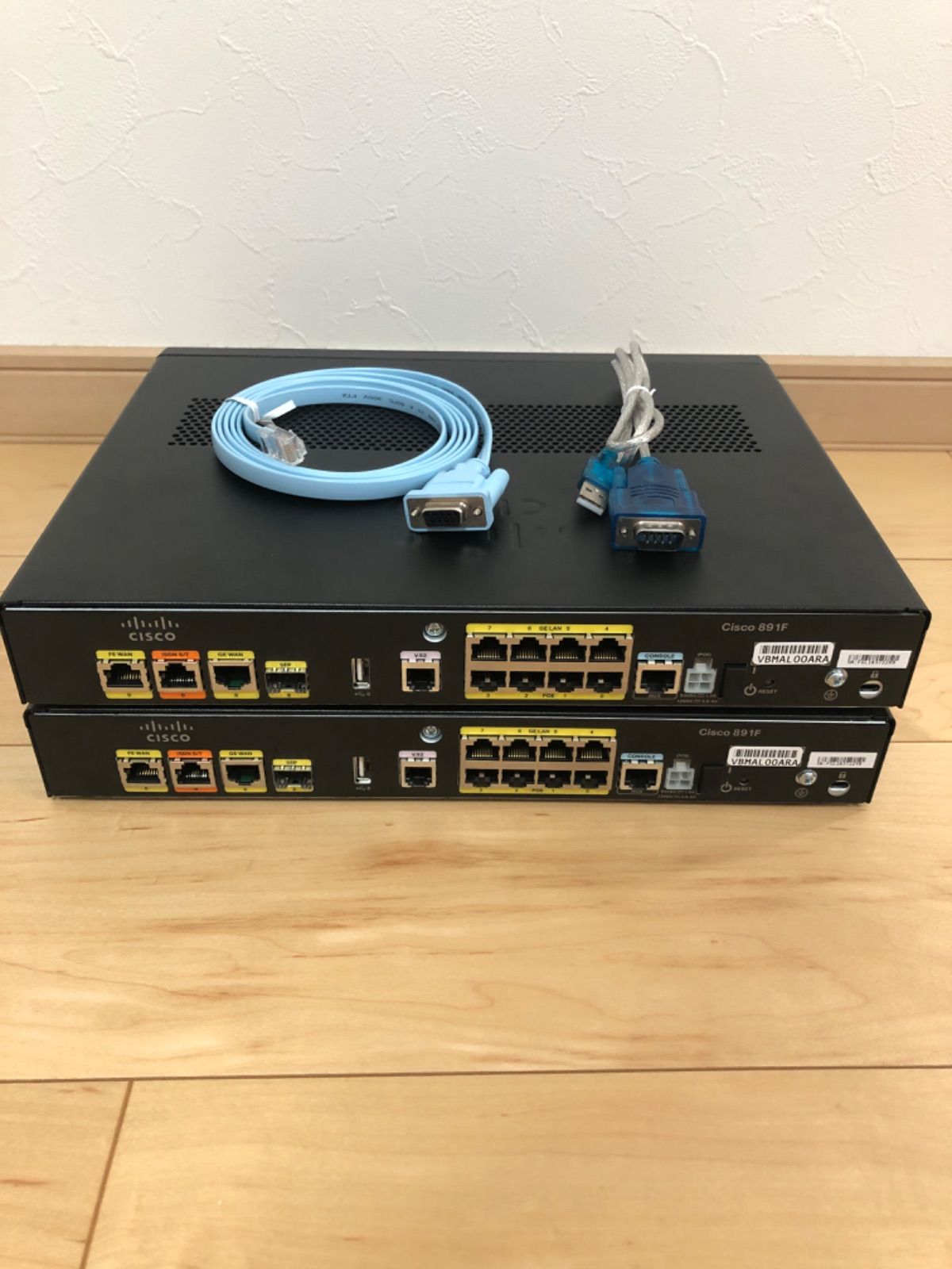 CCNA、CCNP】2台Cisco891FJ - メルカリ CCNA、CCNP】2台Cisco891FJ - メルカリ