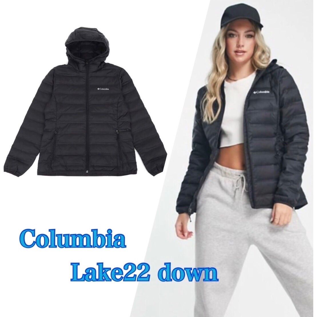 Columbia コロンビア Lake22 レイク22 650fillダウン フーディー