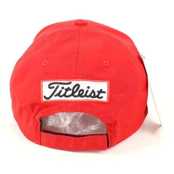 Titleist 赤 キャップ (2) Titleist 赤 キャップ (2) - メンズウェア新 モデル