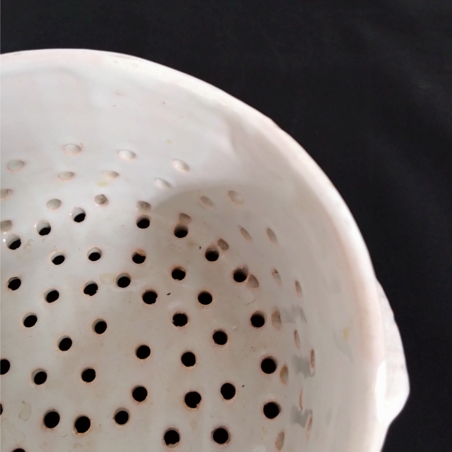 フランス　アンティーク　フェセル　小　Faissale　水切りポット　13.4cm　古道具坂田　0103