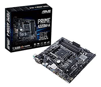 【中古】ASUS AMD A320 搭載 AM4 Socket 対応 マザーボード PRIME A320M-A 【microATX】