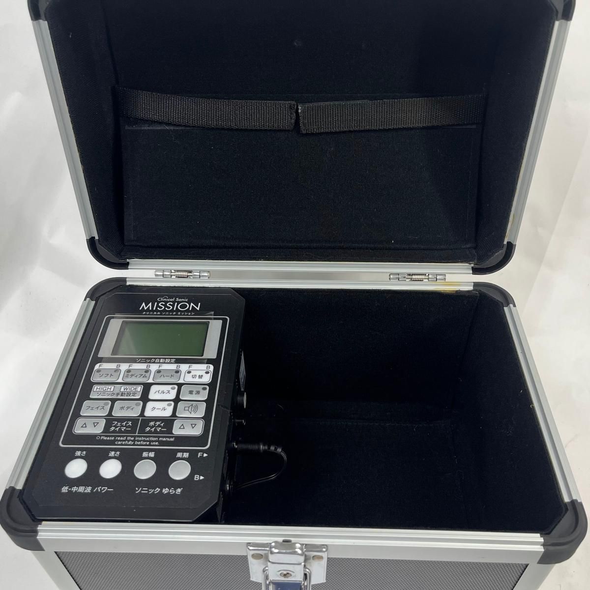 たかのゆり　クリニカルソニックミッション 超音波&低周波&中周波　総合美容器 動作確認済】【中古】たかの友梨低中高周波美顔器クリニカル