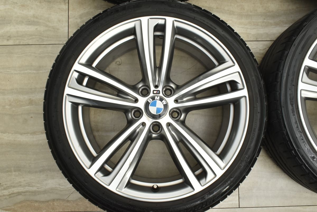 品 BMW F36 4シリーズ グランクーペ Mスポーツ 純正 19in 8J 36 8.5J 47 PCD120 ポテンザS001 225|40 255|35 F32 F30 3シリーズ