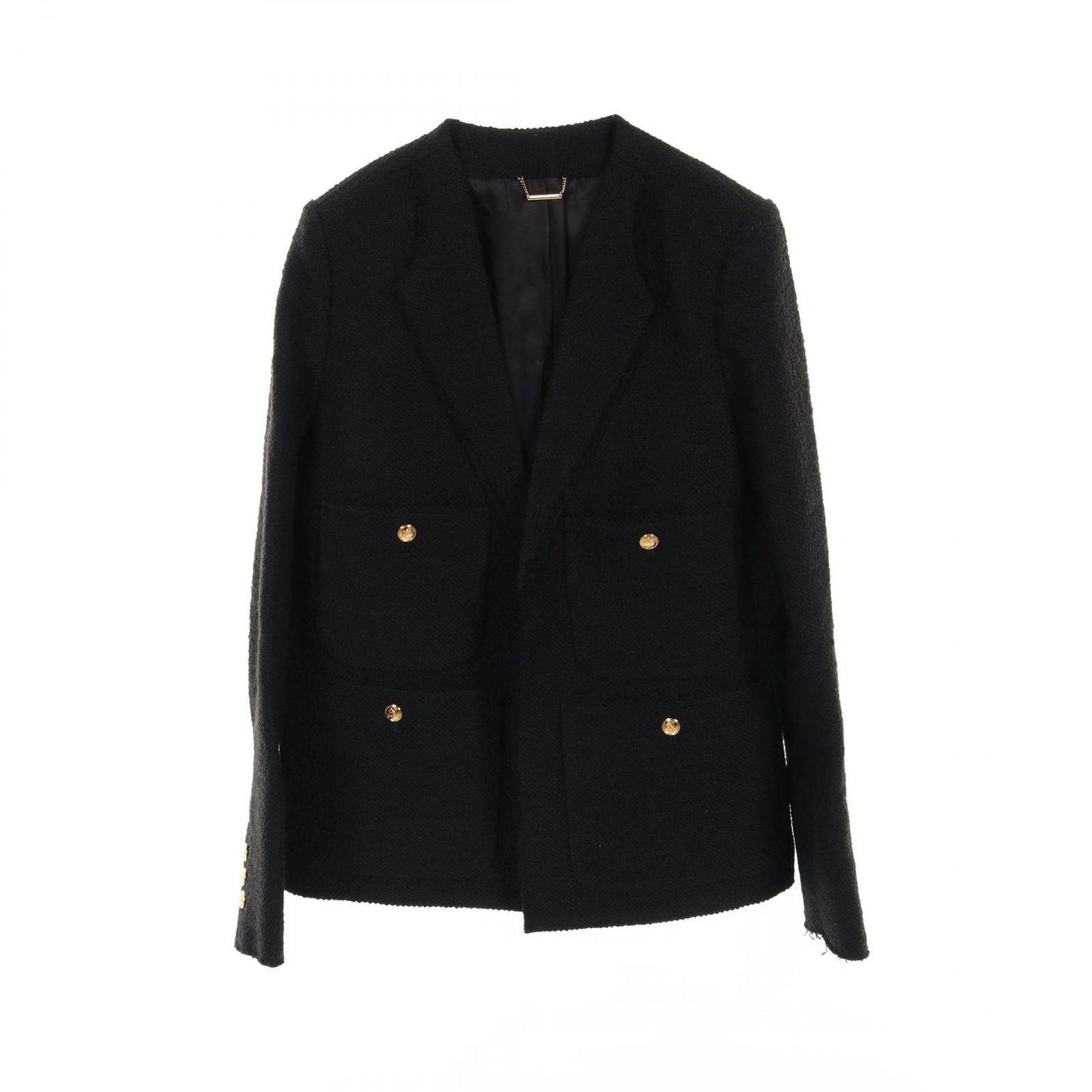 Plage Tweed ジャケット ツイードジャケット ブラック プラージュ BALLI TWEED ジャケット（テーラードジャケット）｜Plage