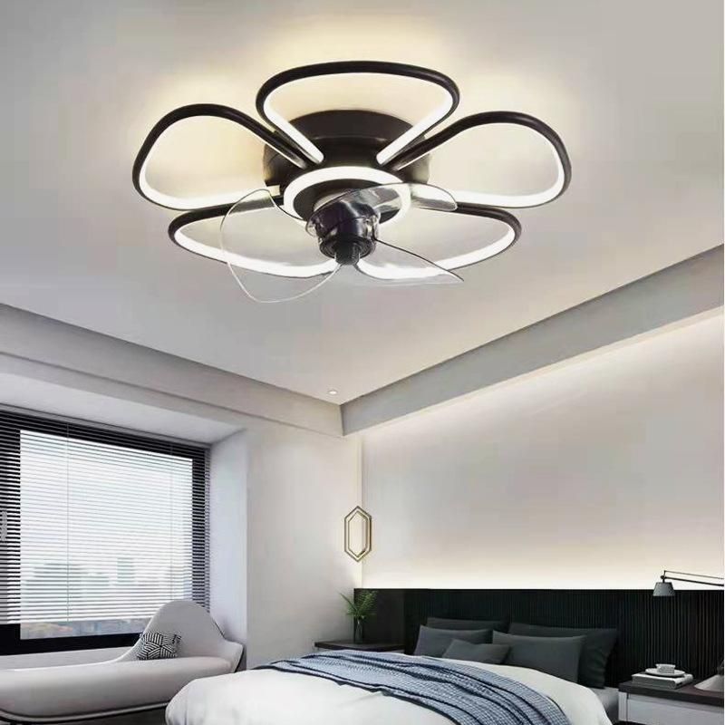 照明付きシーリングファン LEDシーリングライト シーリングファン照明リモコン調光 ファッション 工事不要 新生活