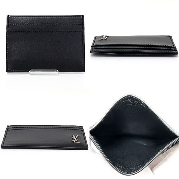 未使用》サンローランSaint Laurent レザー カードケース （未使用品  