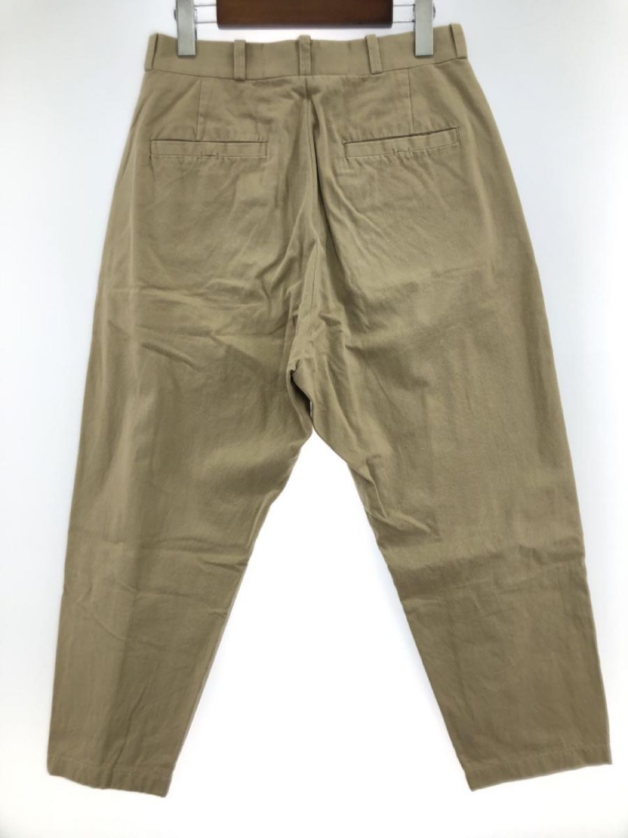 YAECA ヤエカ ワイドテーパード チノ パンツ size30/ベージュ