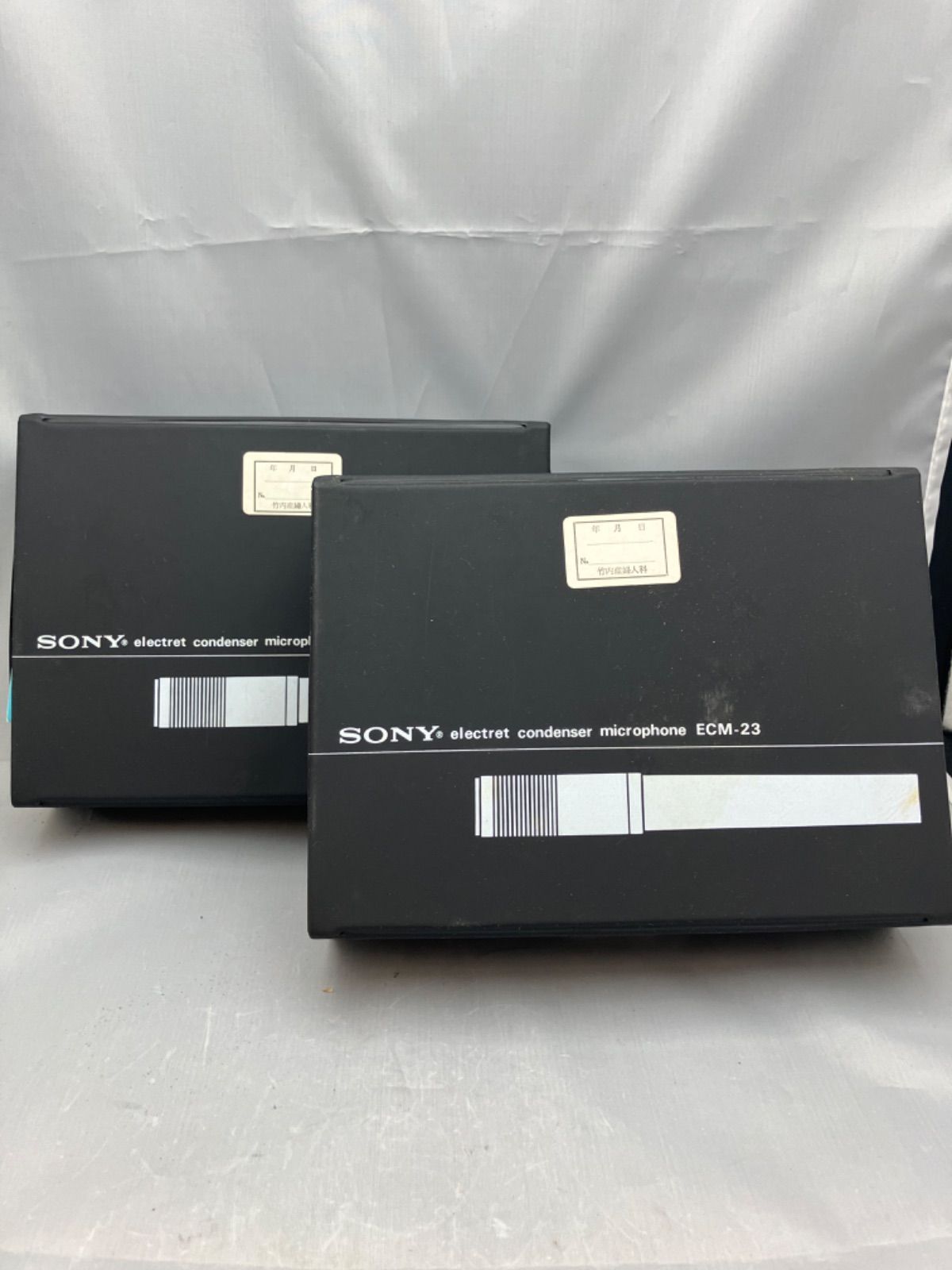 ☆ SONY ソニー エレクトレットコンデンサーマイク ECM-23 2本