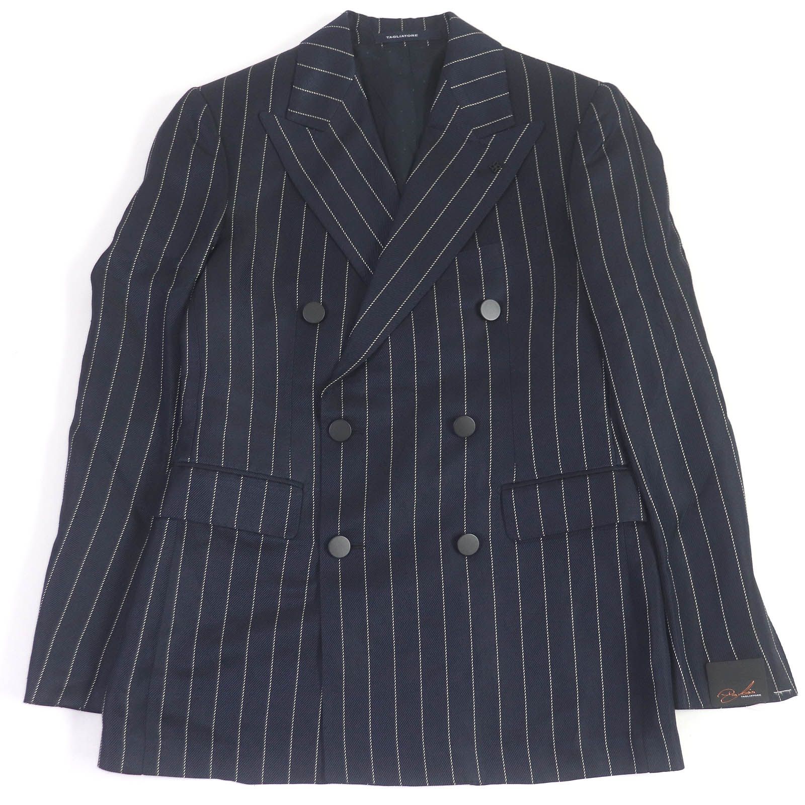 未使用品□TAGLIATORE タリアトーレ DRD10B F50026 リネン混 
