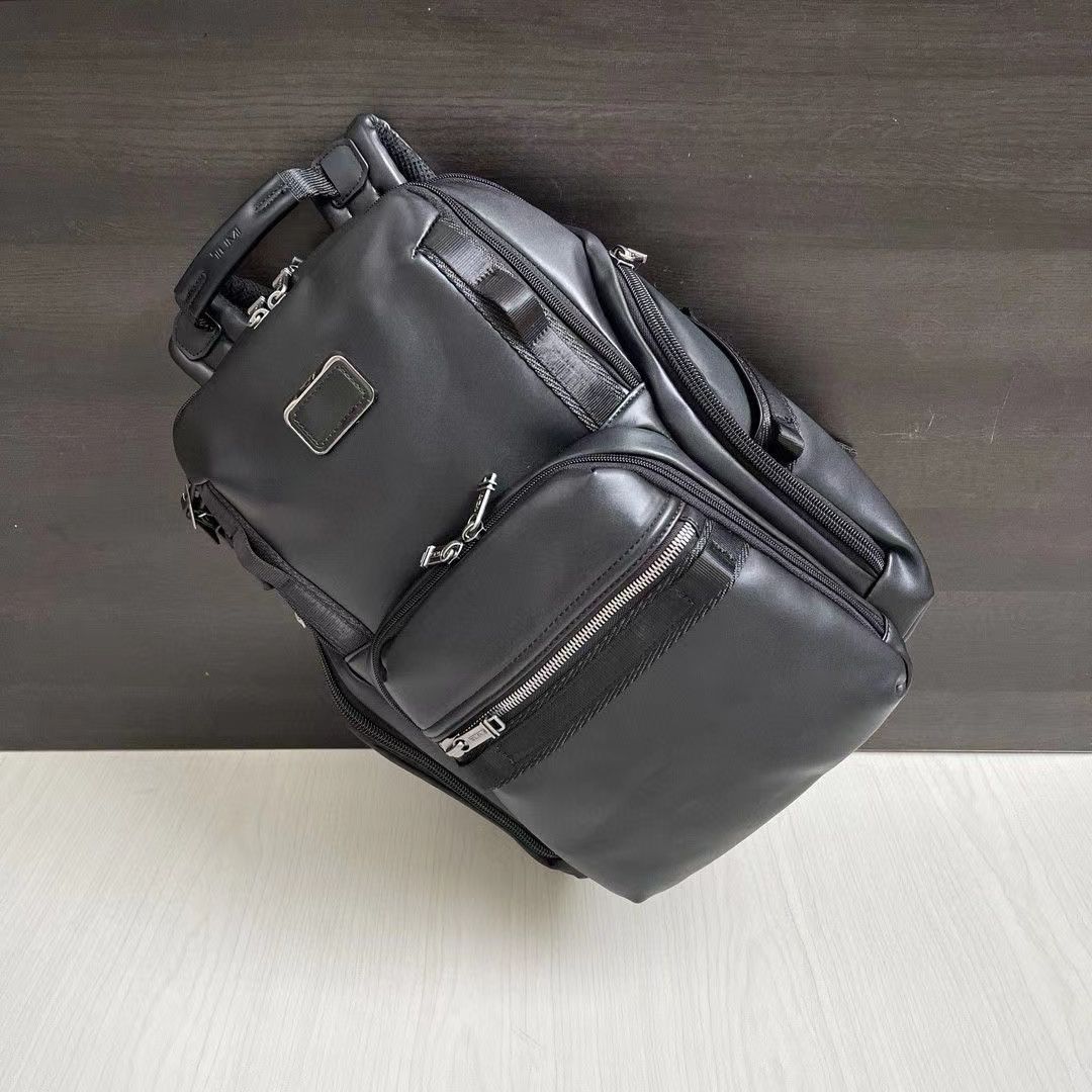 未使用】TUMI「サーチ」ファイバーレザーバックパック｜Yahoo
