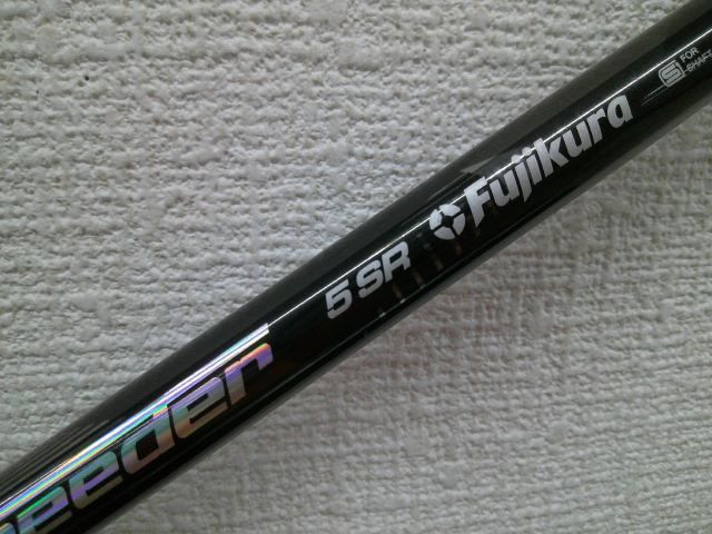 中古 シャフト フジクラ DIAMOND Speeder 5（SR）短め ピン用スリーブ