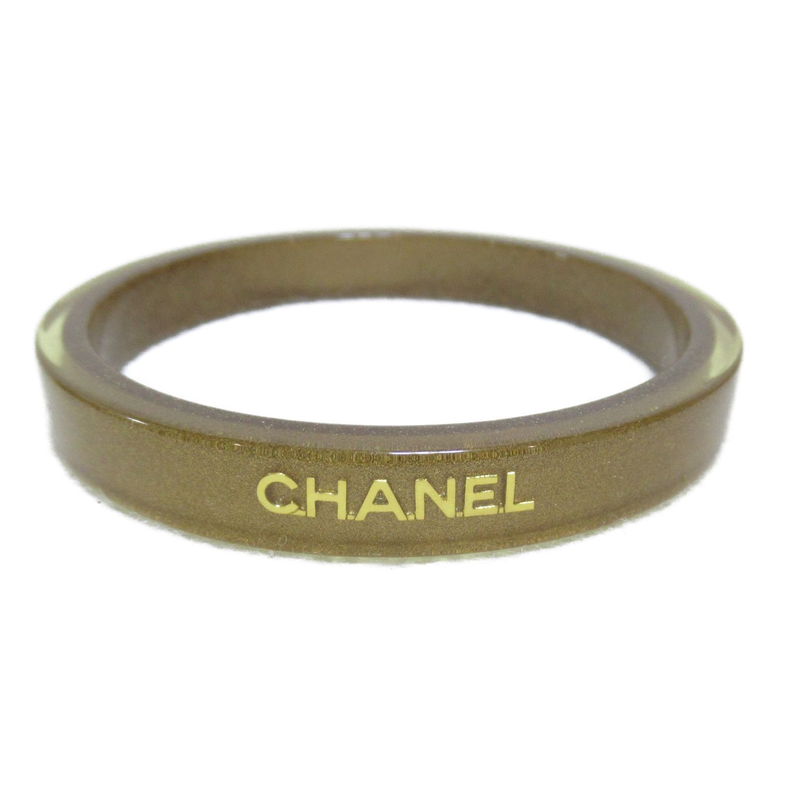 未使用品 01P CHANEL シャネル CC デニム バングル ブレスレット 最低