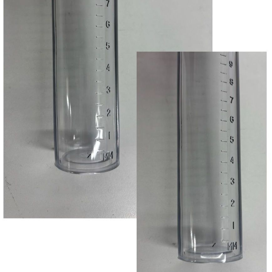 簡易プラスティック雨量計　Plastic Rain Gauge