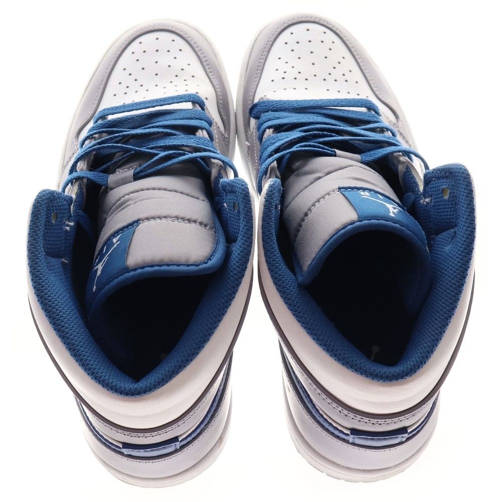 NIKE (ナイキ) AIR JORDAN 1 MID TRUE BLUE DQ8426-014 エア