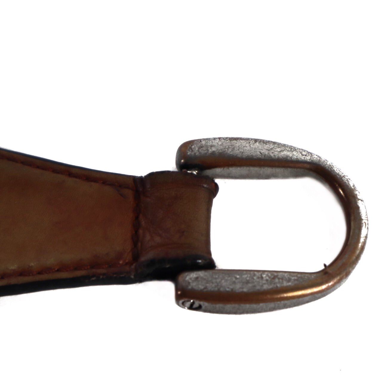 BERLUTI - Berluti ベルルッティ 靴ベラ レザー ブラウン シルバー金具  