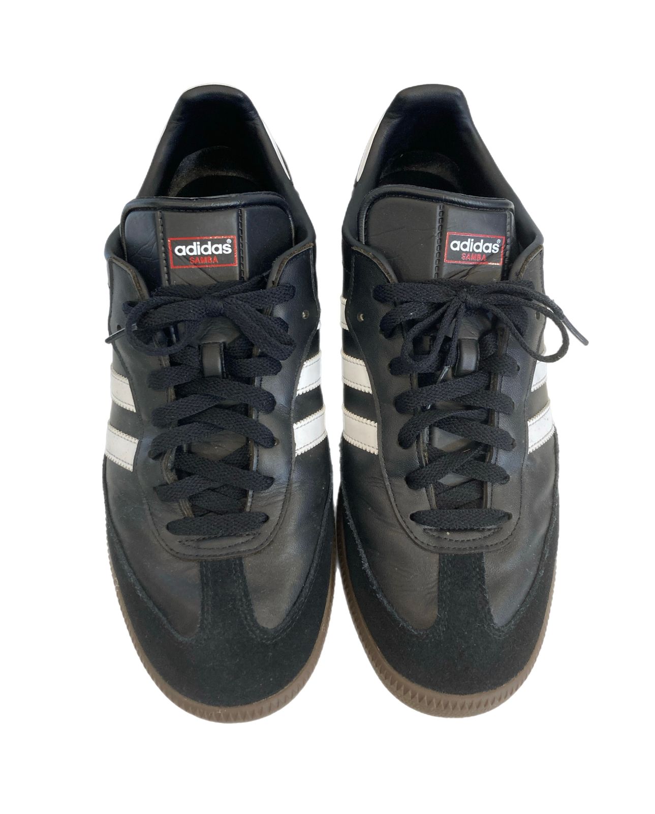 アディダス adidas Samba Leather サンバ レザー (ブラック×ホワイト 