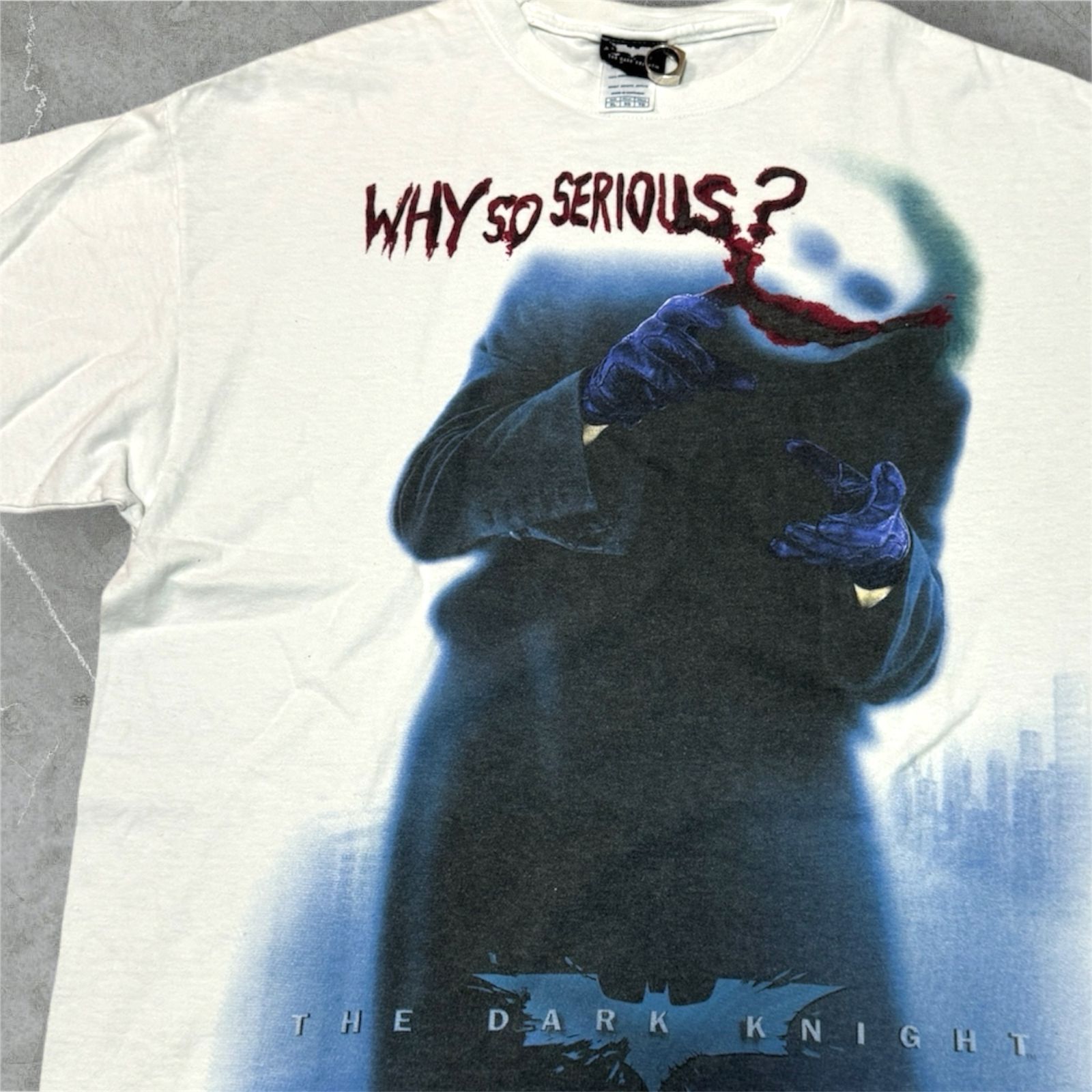 00's THE DARK KNIGHT XLサイズ Tシャツ Why so serious? JOKER 00's THE DARK KNIGHT XLサイズ Tシャツ Why so serious? JOKER