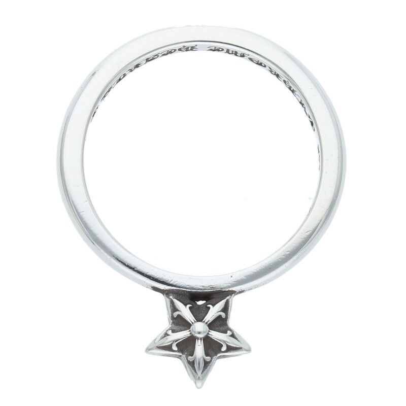 クロムハーツ BUBBLGM STAR/バブルガムスター シルバーリング メンズ