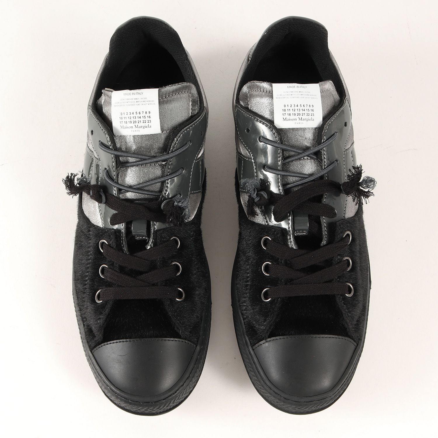 Maison Martin Margiela メゾンマルタンマルジェラ ハラコ パテント 