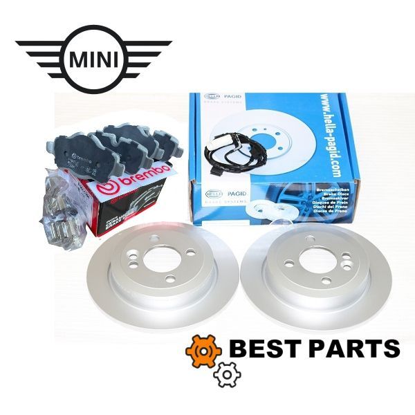 BMW MINI リアパット ローター センサー R55 56 57 58 59 Cooper One ガソリン ディーゼル 34216778327 34356789330 34216774987前期