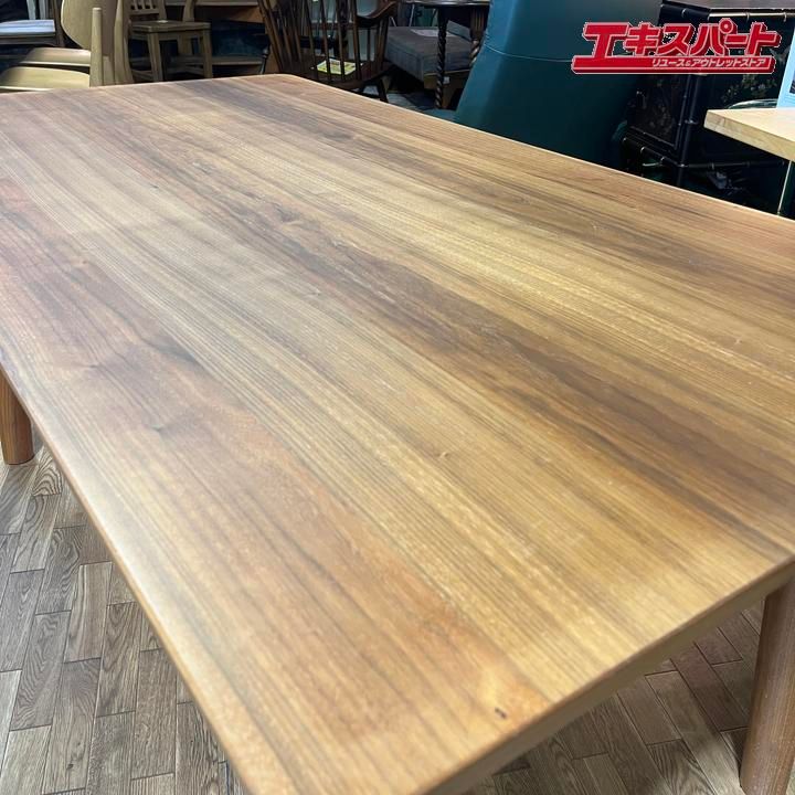 ジャンク品　マルニ木工　ヒロシマダイニングテーブルウォールナット材 受注生産品】マルニ木工 HIROSHIMA DINING TABLE 1600 Walnut