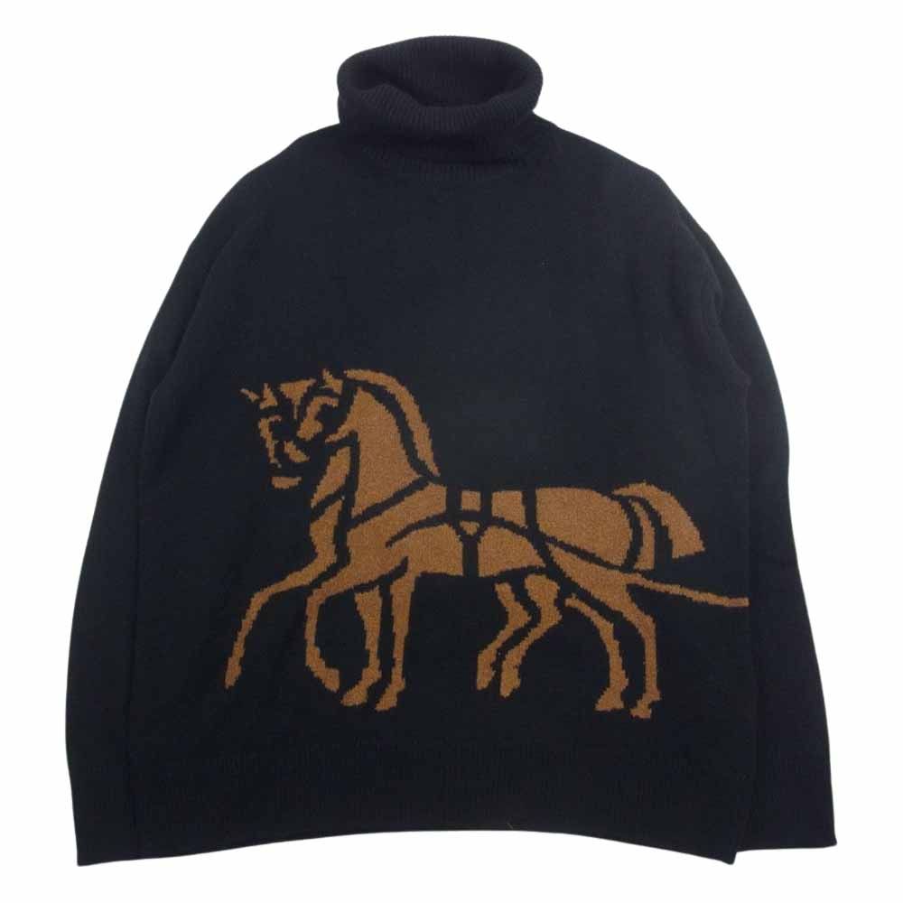 COACH コーチ ホースアンドキャリッジ ウール カシミヤ ニット 