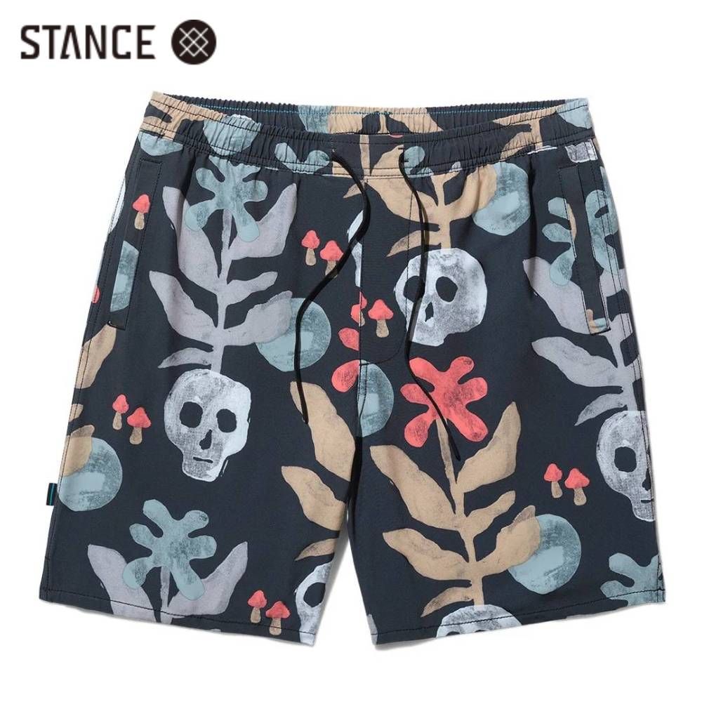 STANCE COMPLEX HYBRID ショートパンツ ブラック|グレー SHORT PANTS Black|Grey スタンス メンズ レディース 男女兼用